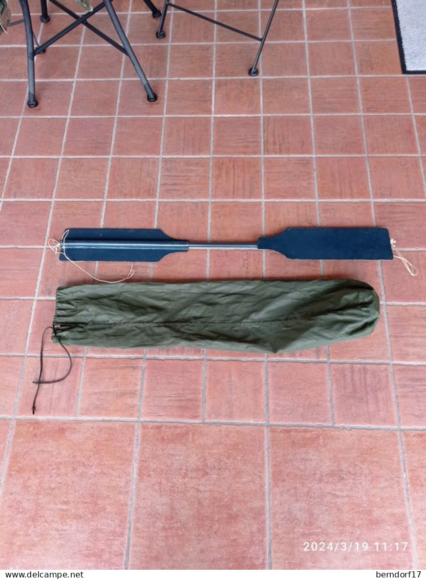 RARE SAS/SBS- BRITISH ARMY - DINGHY OARS - REMI X CANOTTO ESERCITO INGLESE - Equipement