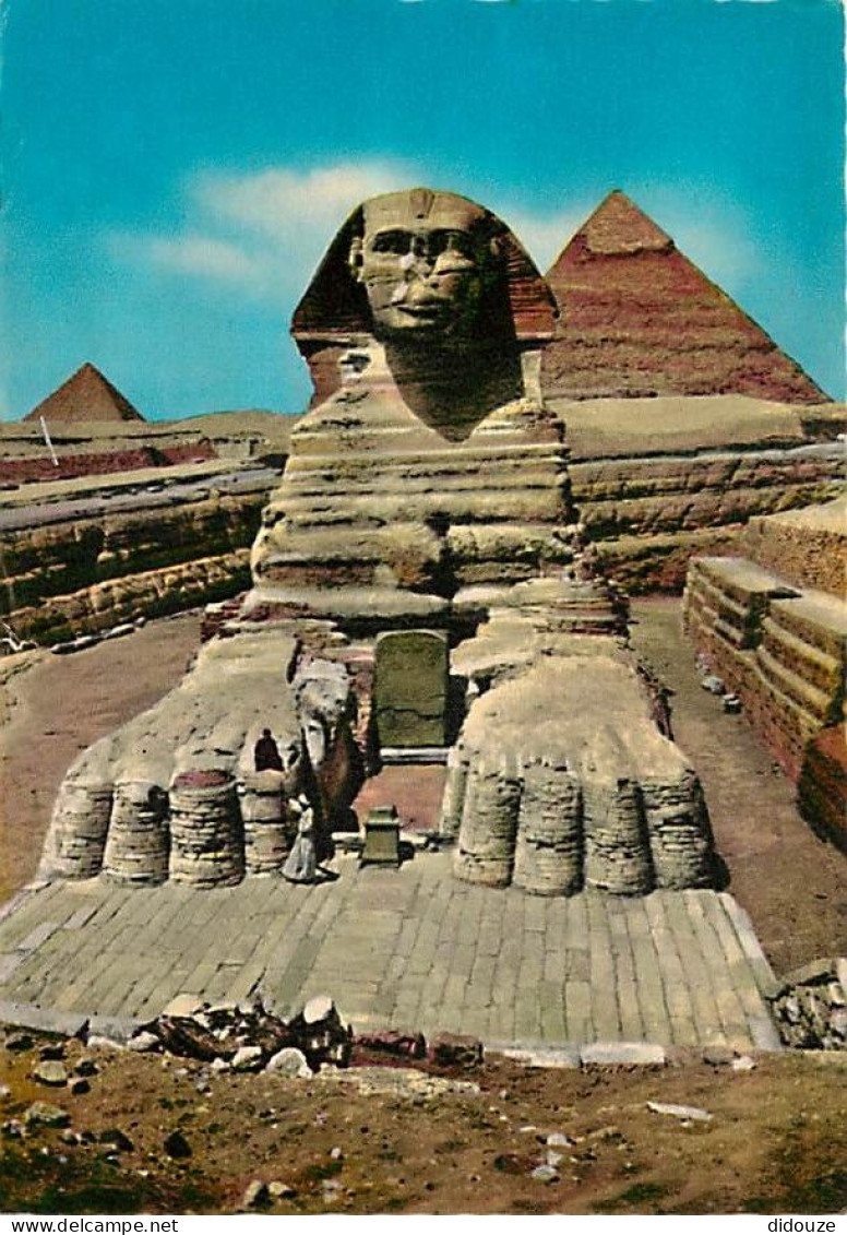 Egypte - Gizeh - Giza - The Great Sphinx Of Giza - Le Grand Sphinx De Gizeh - Voir Timbre - CPM - Voir Scans Recto-Verso - Guiza