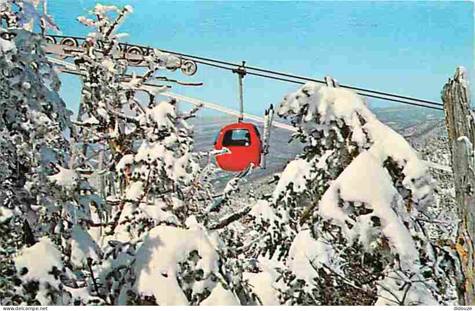 Etats Unis - Warren - A Gondola Passes By Nature's Winter's Magic - Sugarbush Valley Ski Area - CPM - Voir Scans Recto-V - Autres & Non Classés