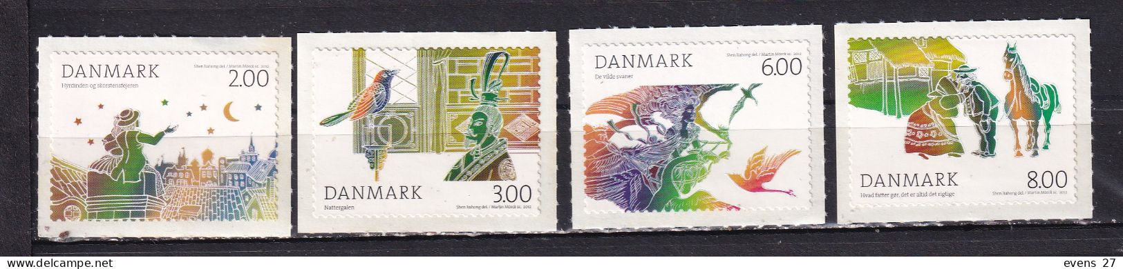 DENMARK-2012-HC ANDERSEN-SELF ADHESIVE-MNH - Nuevos