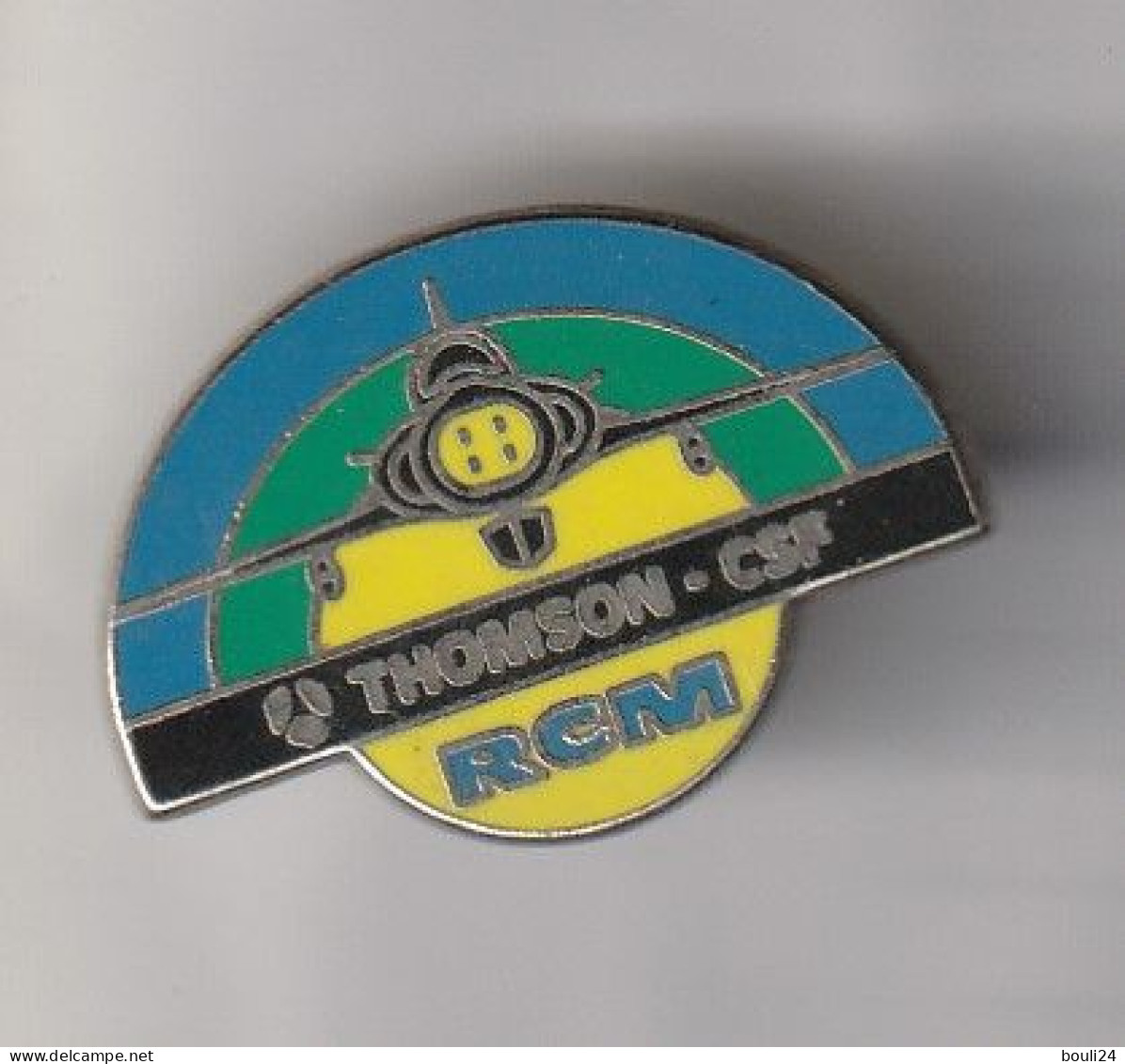 PIN'S THEME AVION  RAFALE  THOMSON   RCM - Avions