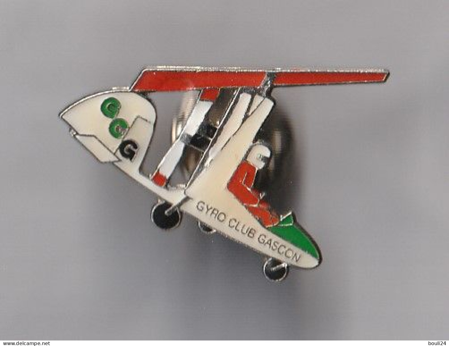 PIN'S THEME AVION  SPORTS AERIENS  GYRO CLUB GASCON  ULM  ASSOCIATION HAUTES PYRENEES - Avions