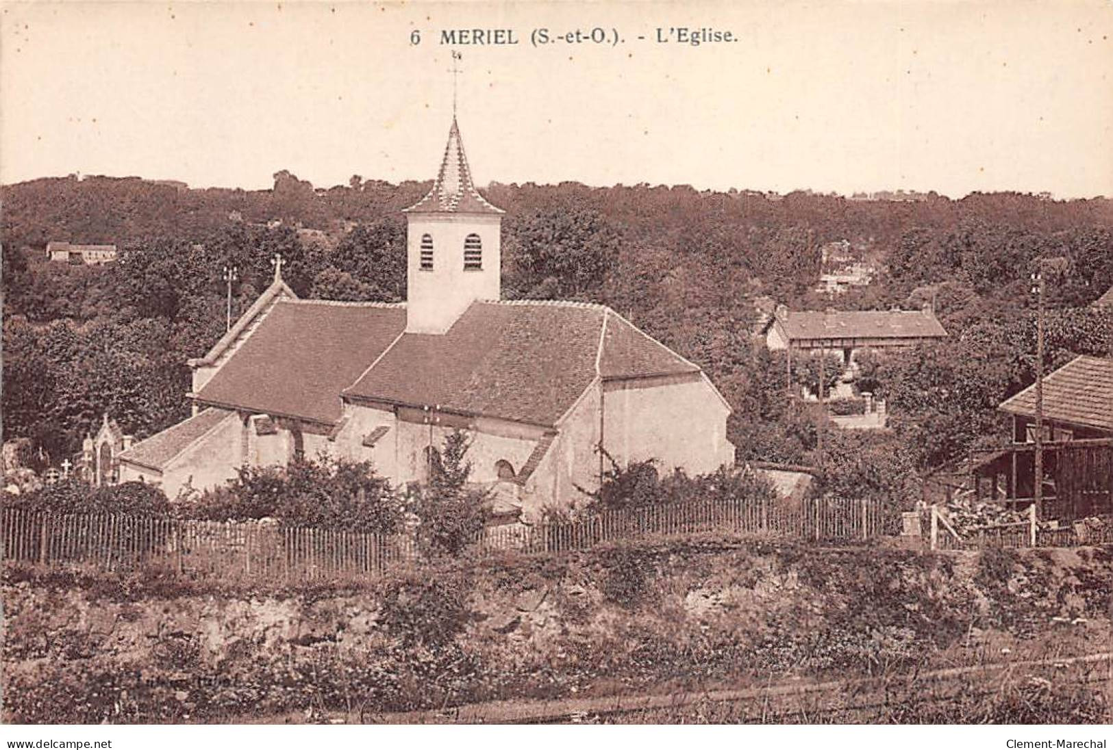 MERIEL - L'Eglise - Très Bon état - Meriel
