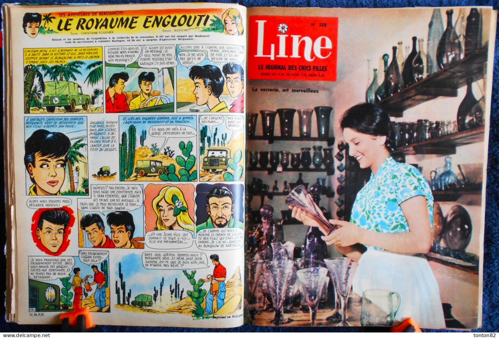 LINE - Le Journal des Chics Filles - Recueil n° 21 - ( 1960 ) - 12 Numéros .