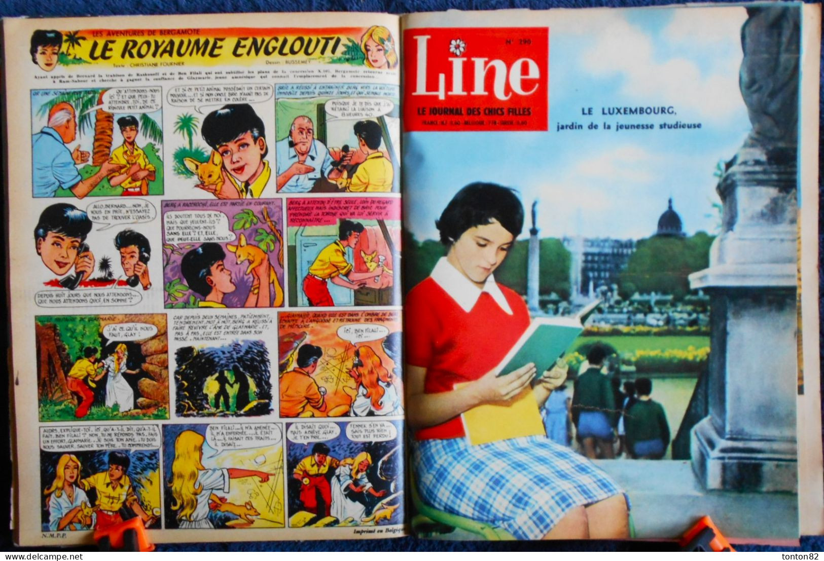 LINE - Le Journal des Chics Filles - Recueil n° 21 - ( 1960 ) - 12 Numéros .