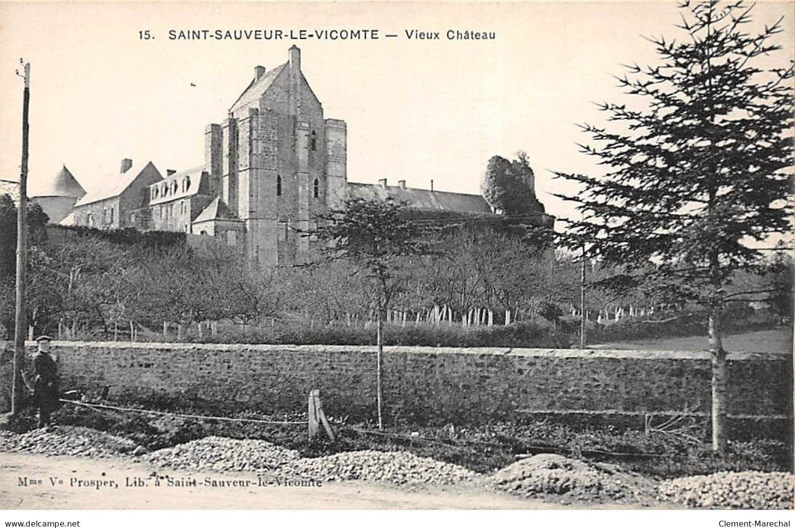 SAINT SAUVEUR LE VICOMTE - Vieux Château - Très Bon état - Saint Sauveur Le Vicomte
