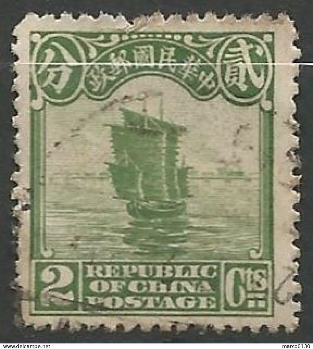 CHINE  N°148 OBLITERE  - 1912-1949 Republic