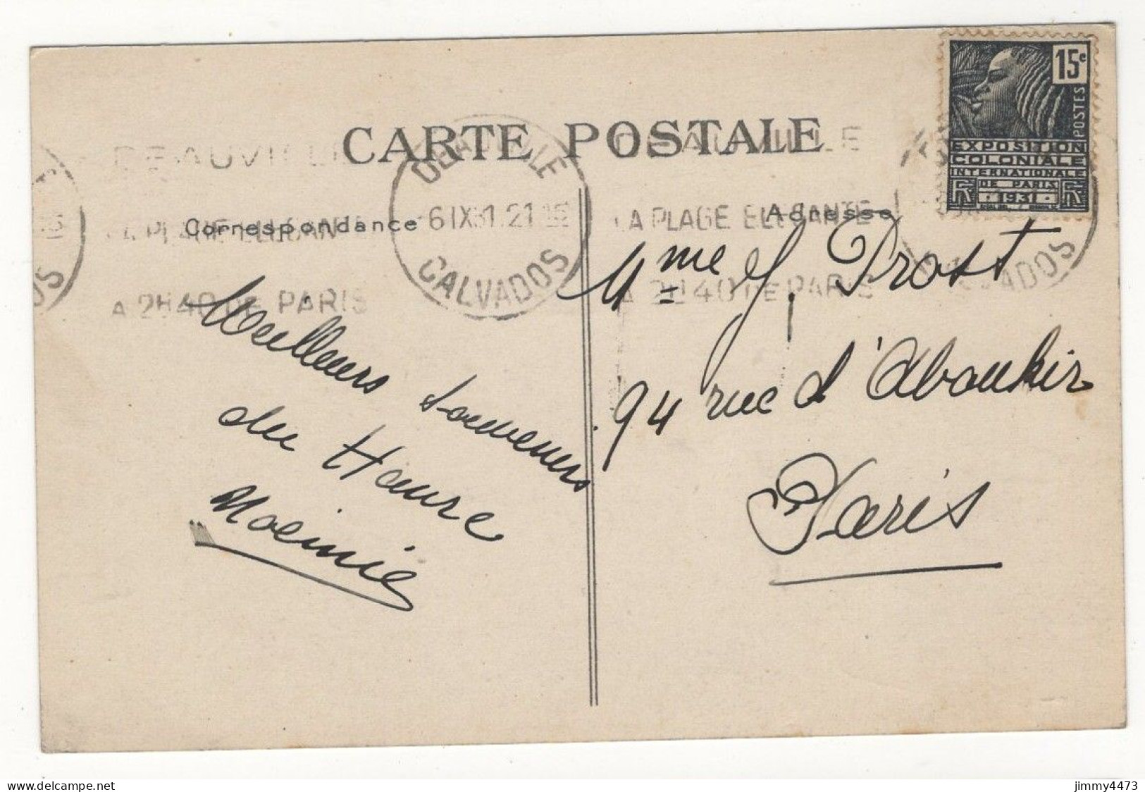 CPA - LE HAVRE En 1921 - La Plage Et L'Entrée Du Port, Vues Du Casino - Edit. G. F. - E. L. D. N° 26 - Cap De La Hève