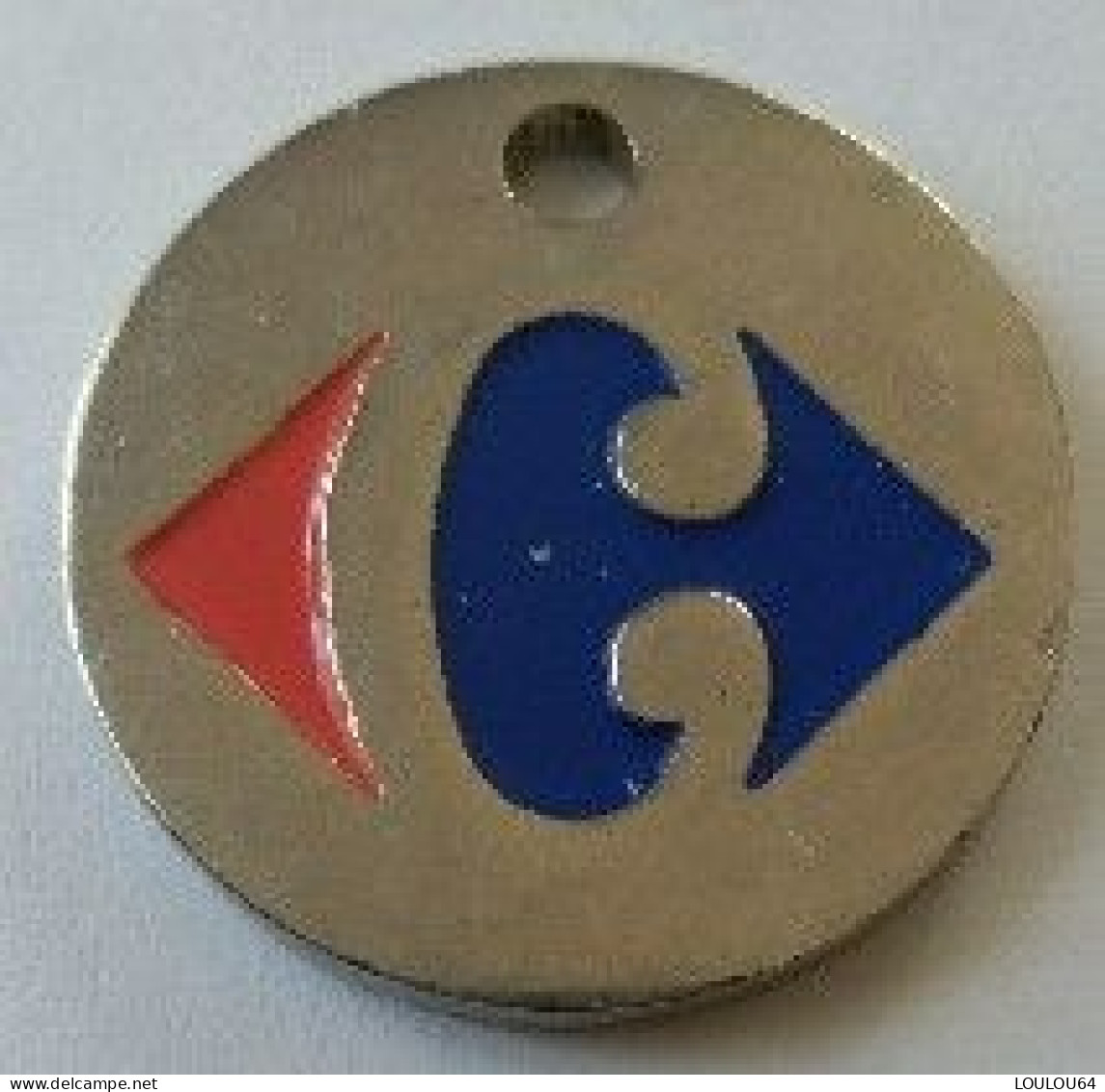 Jeton De Caddie - Magasins - Carrefour - NANTES - LA BEAUJOIRE - En Métal - - Trolley Token/Shopping Trolley Chip