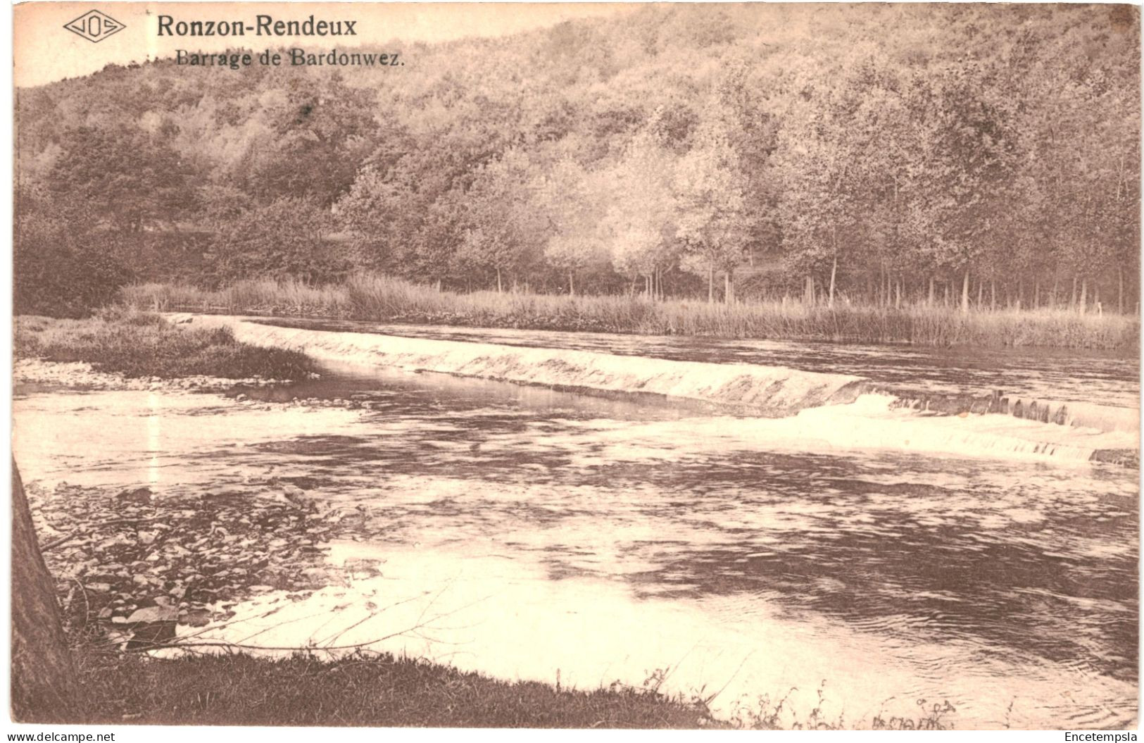 CPA Carte Postale  Belgique  Ronzon-Rendeux Barrage De Bardonwez 1933 VM78789ok - Rendeux