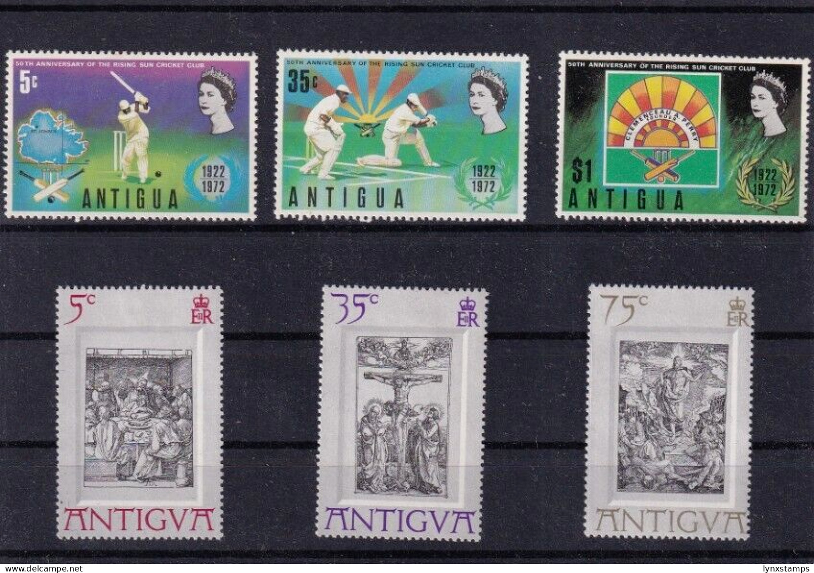 ER02 Antigua And Barbuda Sports And Arts - MNH Stamps Selection - Antigua Et Barbuda (1981-...)