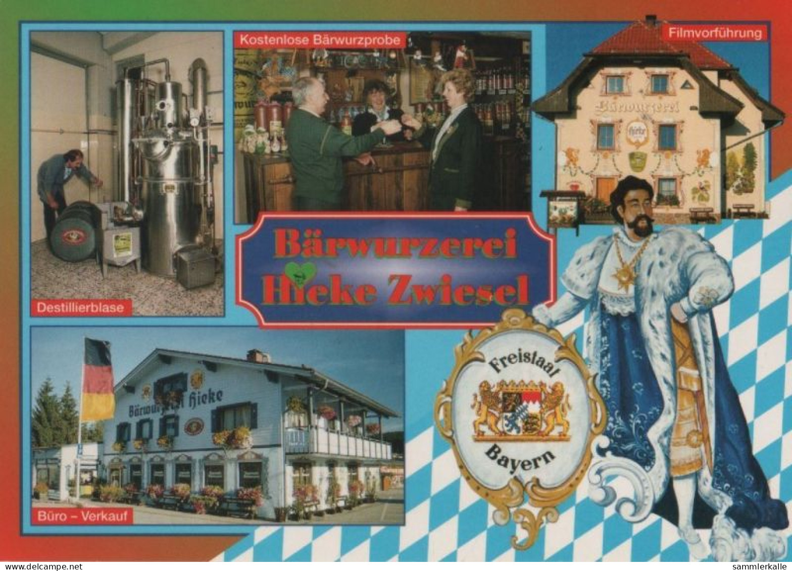 97478 - Zwiesel - Bärwurzerei Hieke - Ca. 1995 - Zwiesel