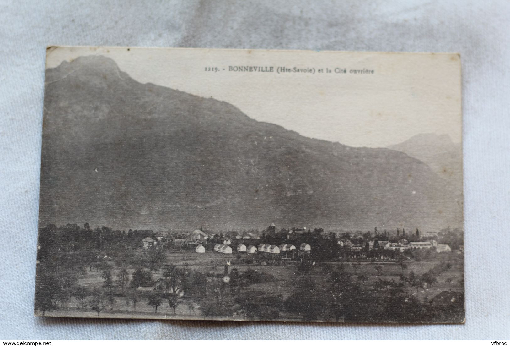 Cpa 1922, Bonneville Et La Cité Ouvrière, Haute Savoie 74 - Bonneville