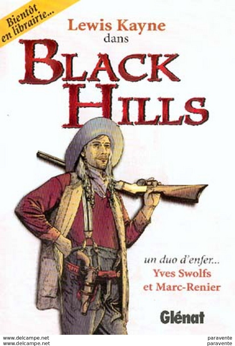 RENIER : Depliant Presentation BLACK HILLS - Press Books