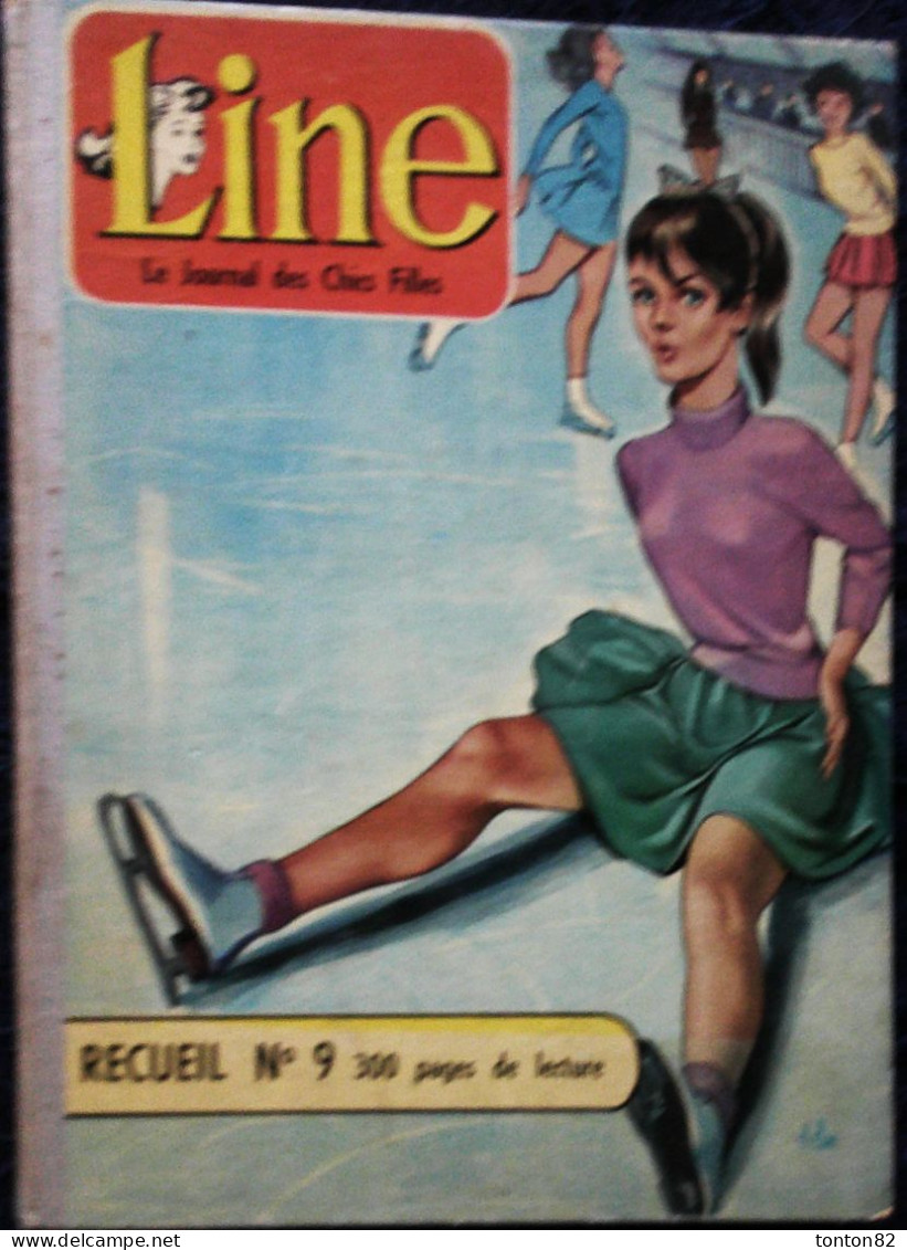 LINE - Le Journal Des Chics Filles - Recueil N° 9 - ( 1957 ) - 13 Numéros . - Autres & Non Classés