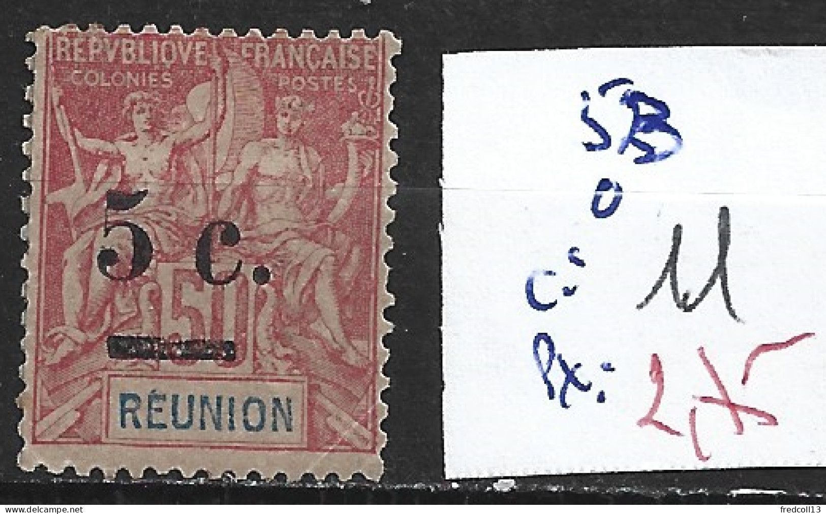 REUNION 53 Oblitéré Côte 11 € - Used Stamps