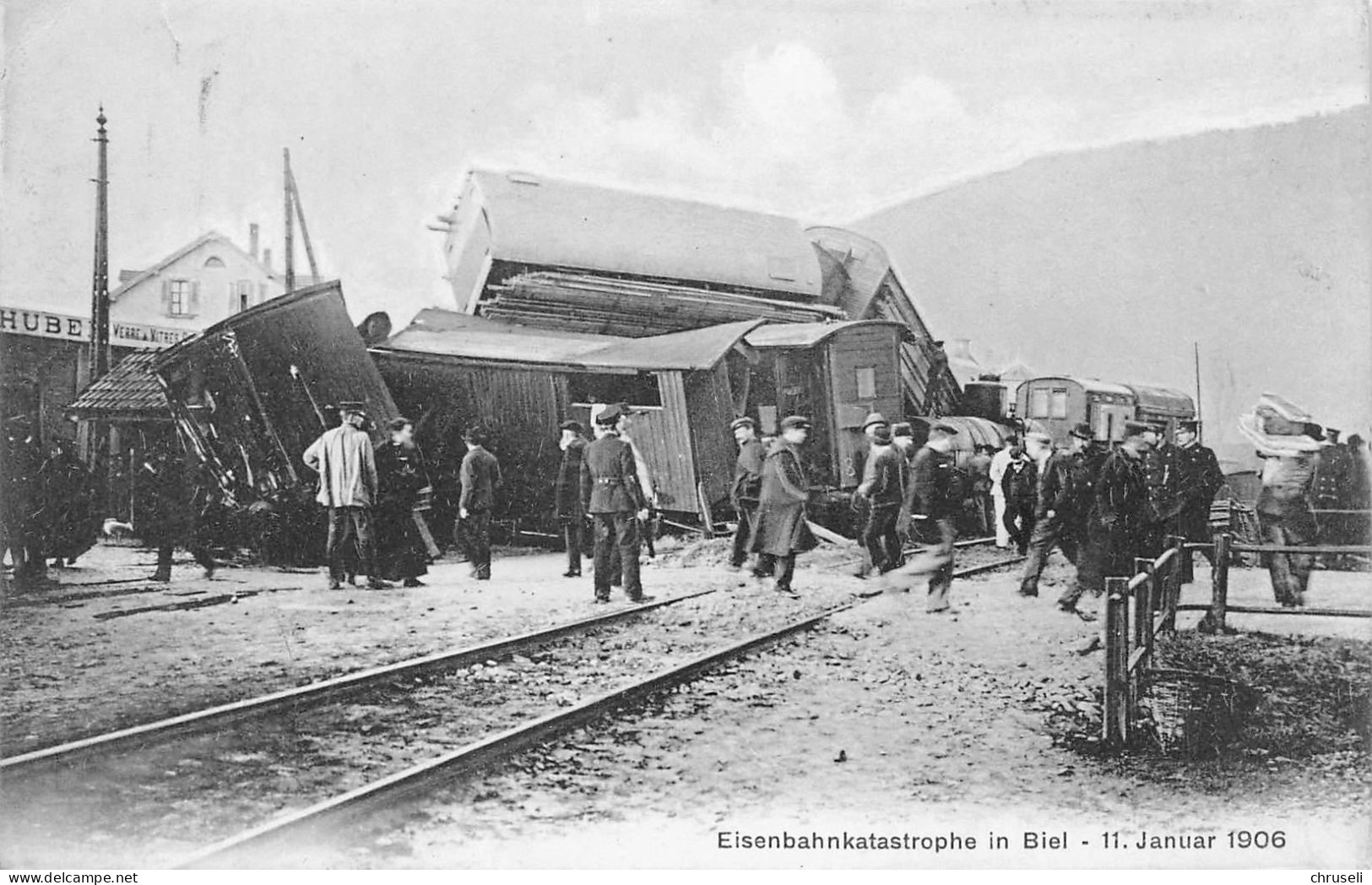 Bie Zugunglück 11. Januar 1906 - Bienne