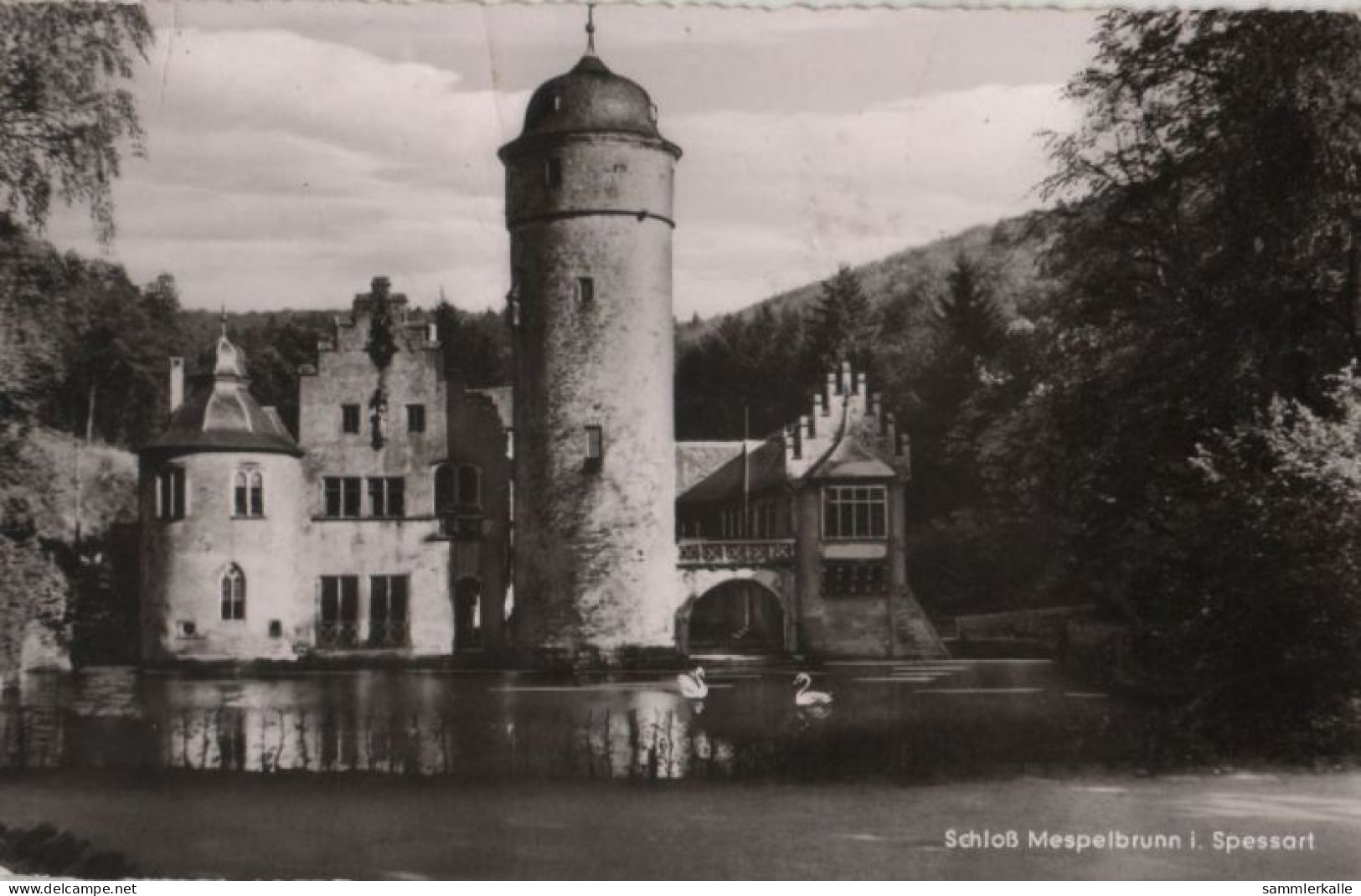 69938 - Mespelbrunn - Schloss - Ca. 1960 - Aschaffenburg