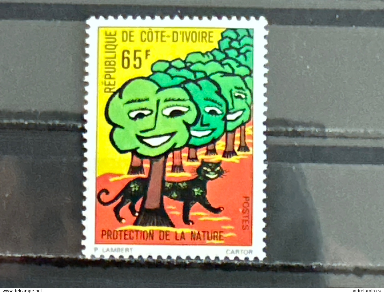 1976.  MNH  Protection De La Nature - Costa D'Avorio (1960-...)