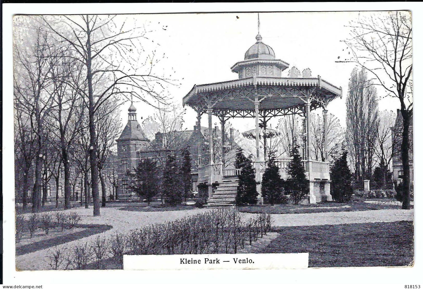 Venlo  -  Kleine Park  1909 L.R.V. No 3933 - Venlo