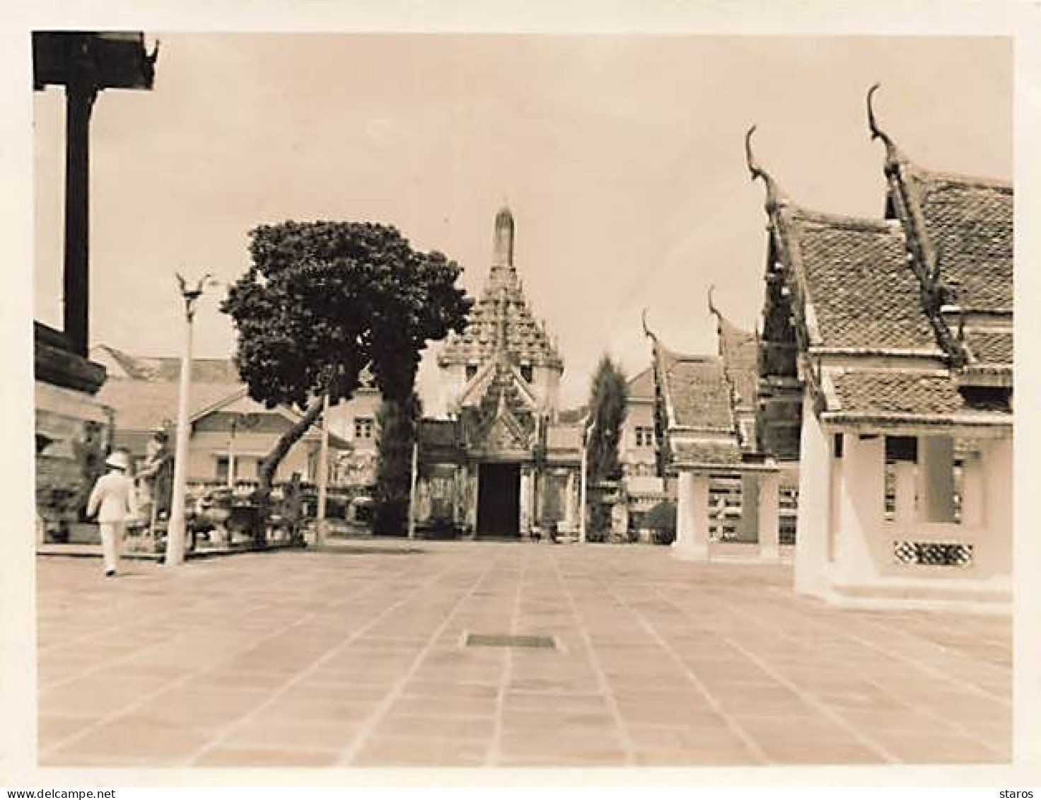 Photo - Thaïlande - BANGKOK - Entrée Du Palais Royal - Format 10,7 X 8,4 Cm - Thaïlande