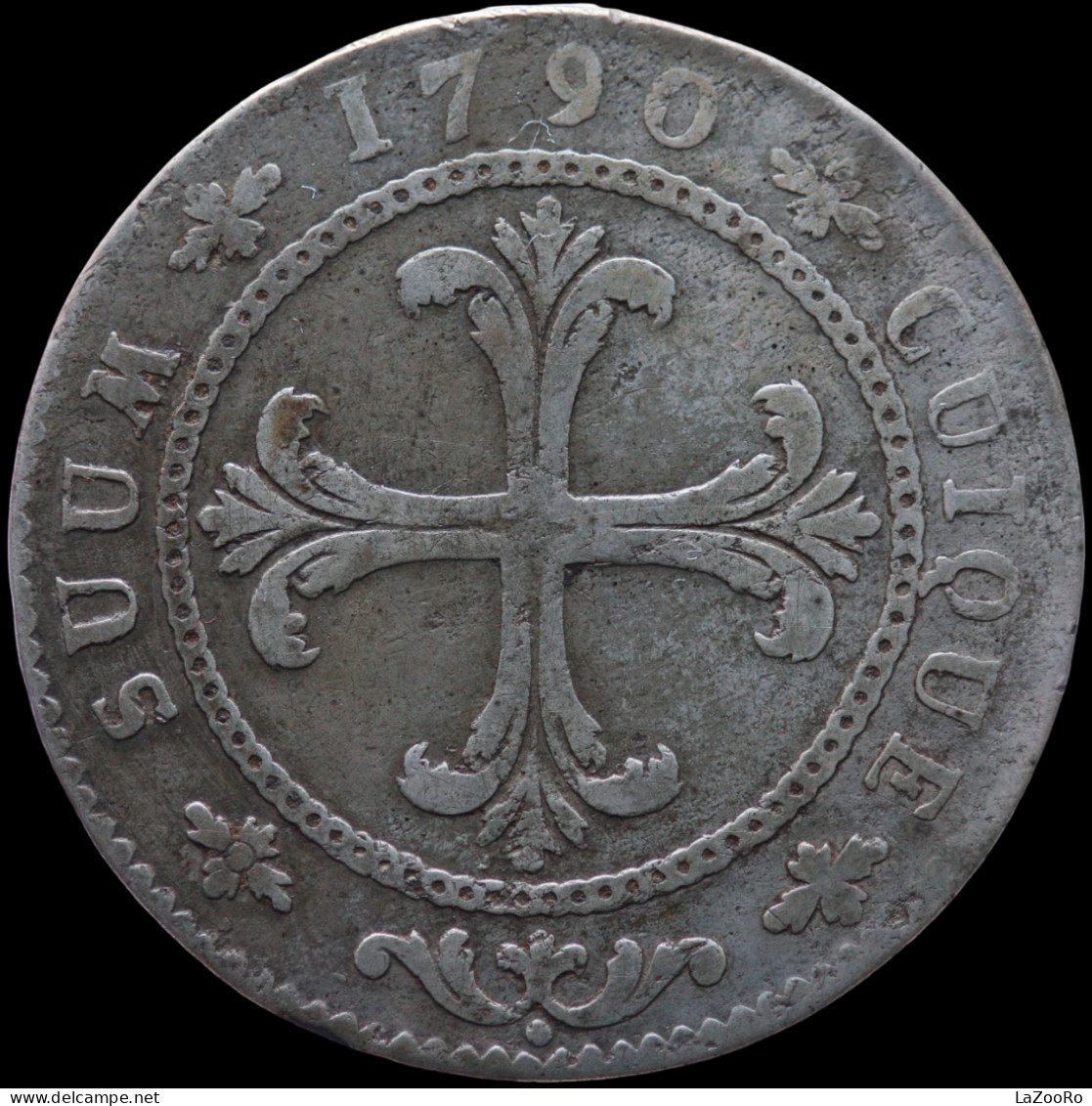 LaZooRo: Switzerland NEUCHATEL 4 Kreuzer 1790 VF - Silver - Re Di Prussia