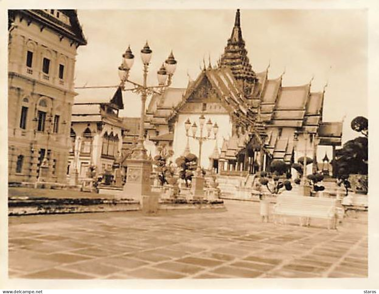 Photo - Thaïlande - BANGKOK - Palais Royal - Format 10,7 X 8,4 Cm - Thaïlande