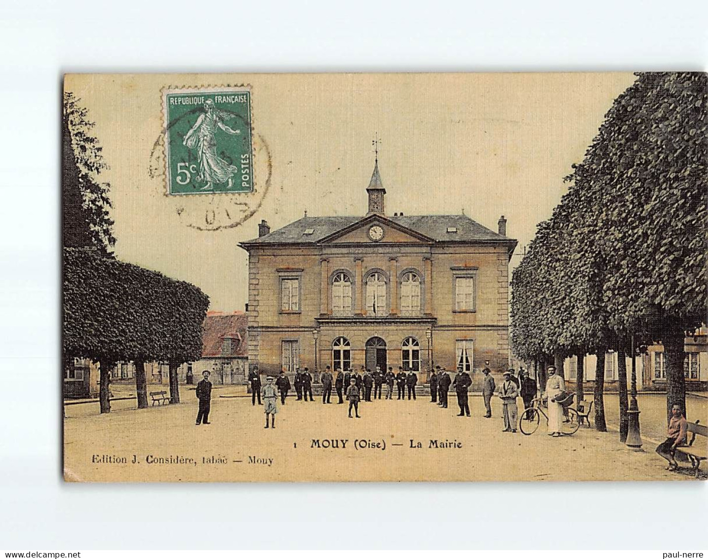 MOUY : La Mairie - état - Mouy