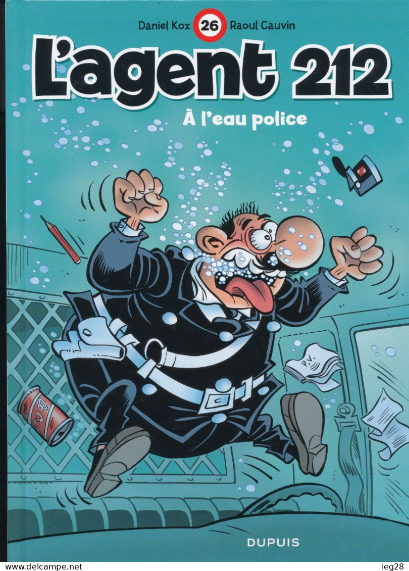 L'AGENT 212  N° 26  A L'EAU POLICE - Agent 212, L'