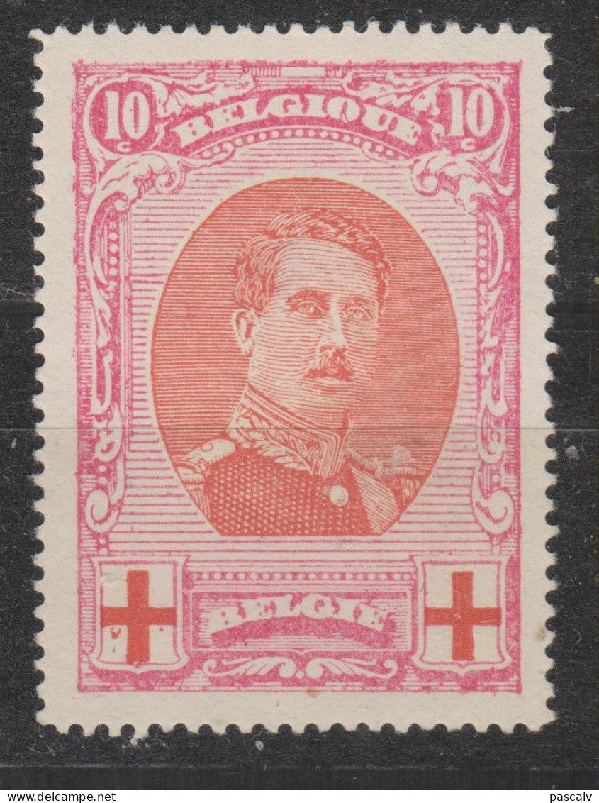 COB 133 * Neuf Avec Charnière - 1914-1915 Croce Rossa