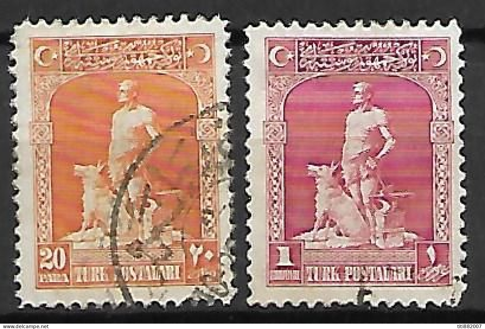 TURQUIE    -    1926 .  Y&T N°  696 / 697 Oblitérés. - Used Stamps