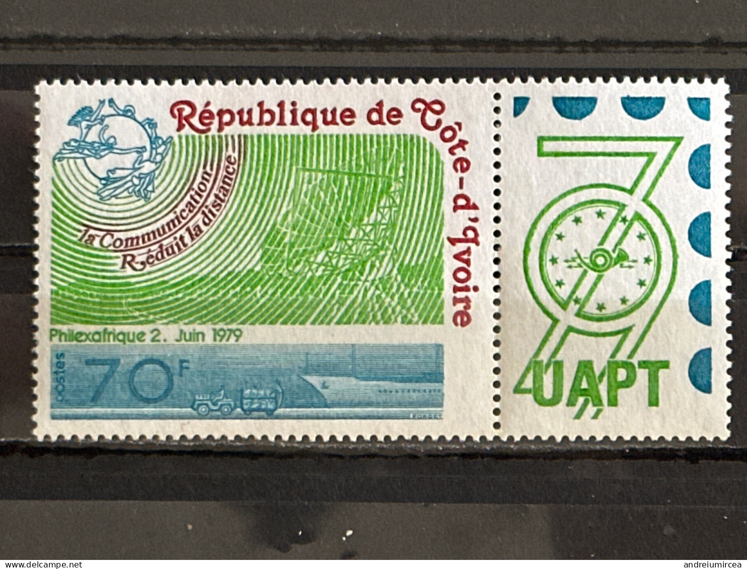 1979 Philexafrique ‘79 UAPT - Costa D'Avorio (1960-...)