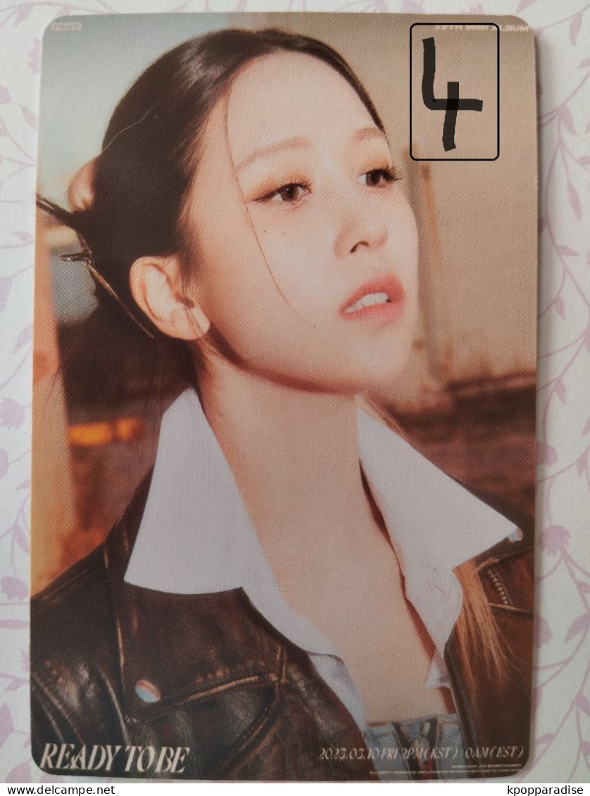 Photocard K POP Au Choix  TWICE Ready To Be Mina - Andere Producten