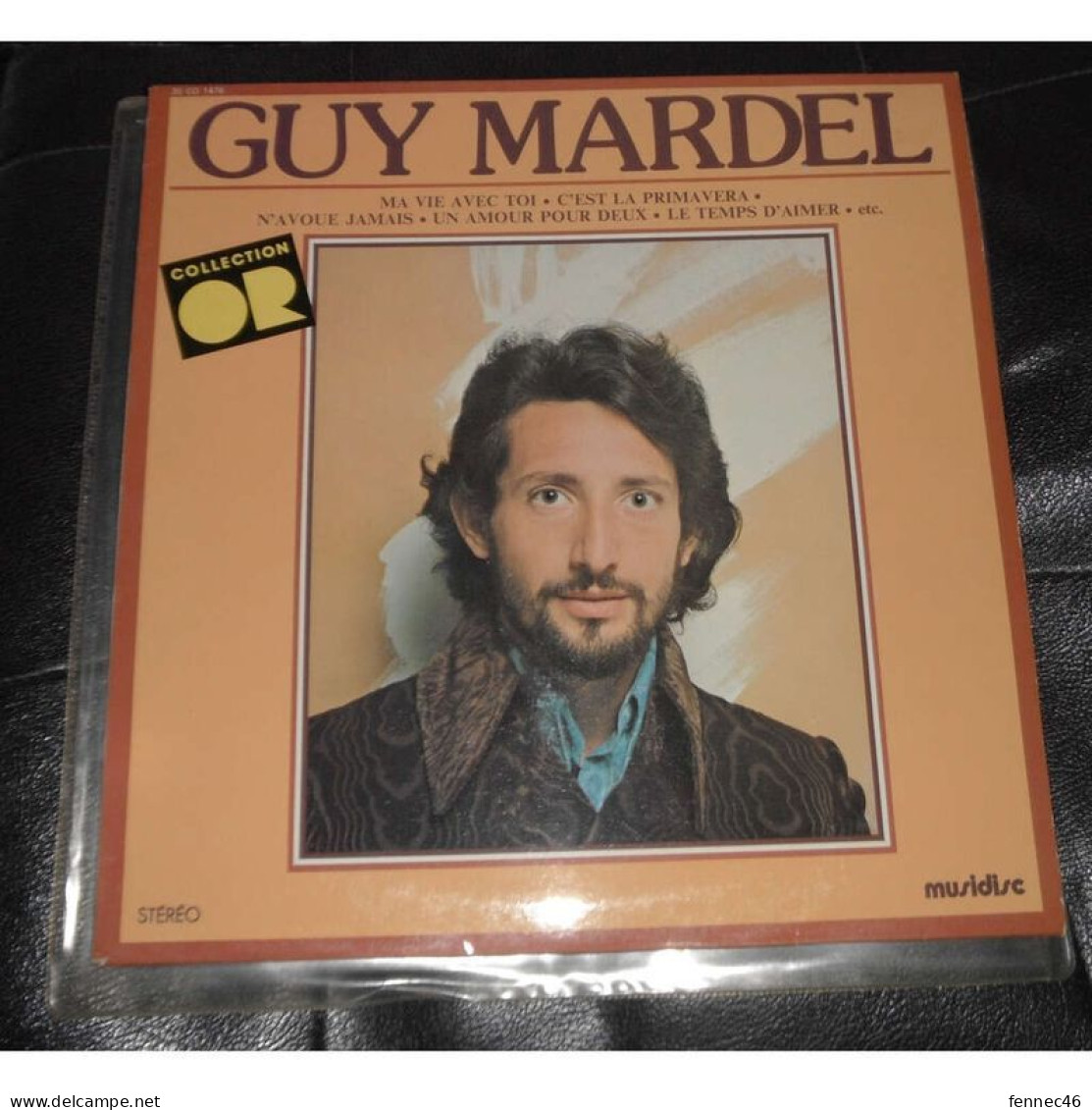 * Vinyle 33t - Guy MARDEL - Ma Vie Avec Toi - Otros - Canción Francesa