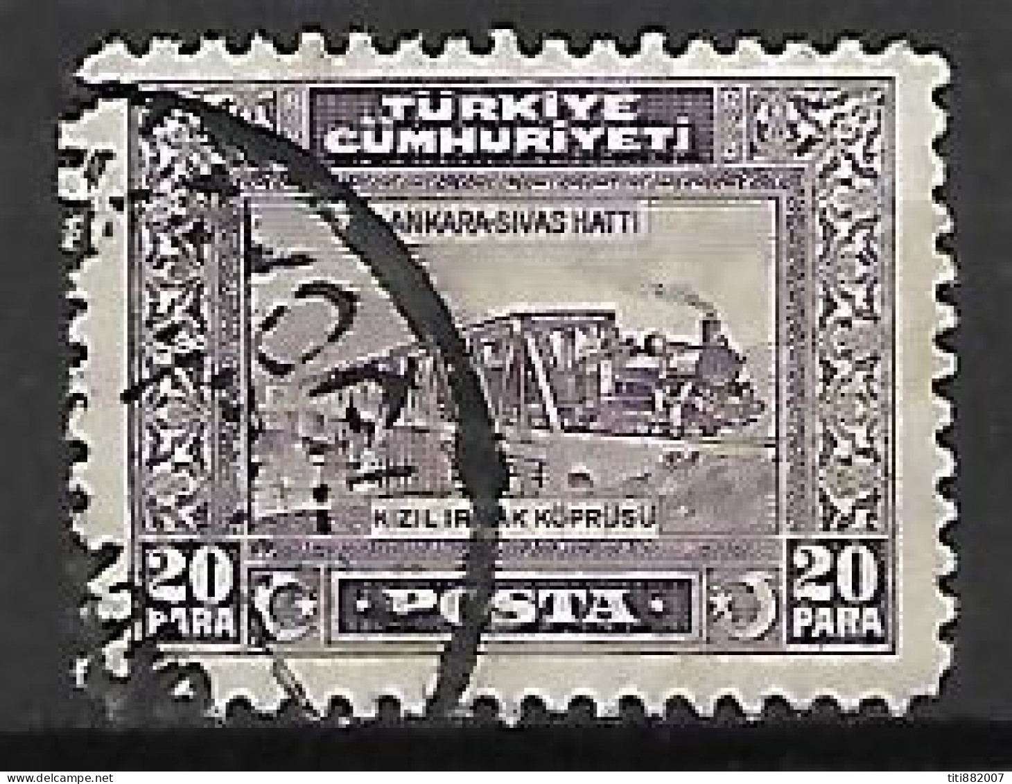 TURQUIE    -    1930 .  Y&T N°  751 Oblitéré . - Used Stamps