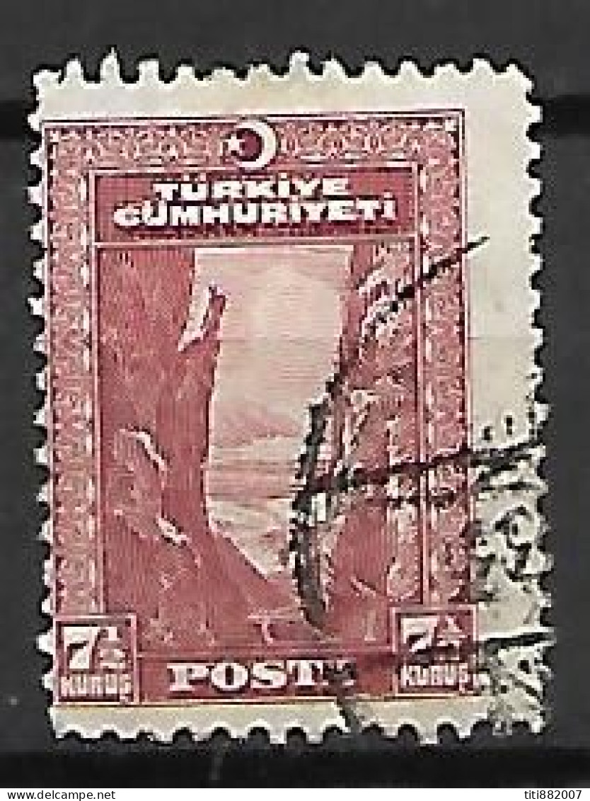 TURQUIE    -    1930 .  Y&T N°  760 Oblitéré - Used Stamps