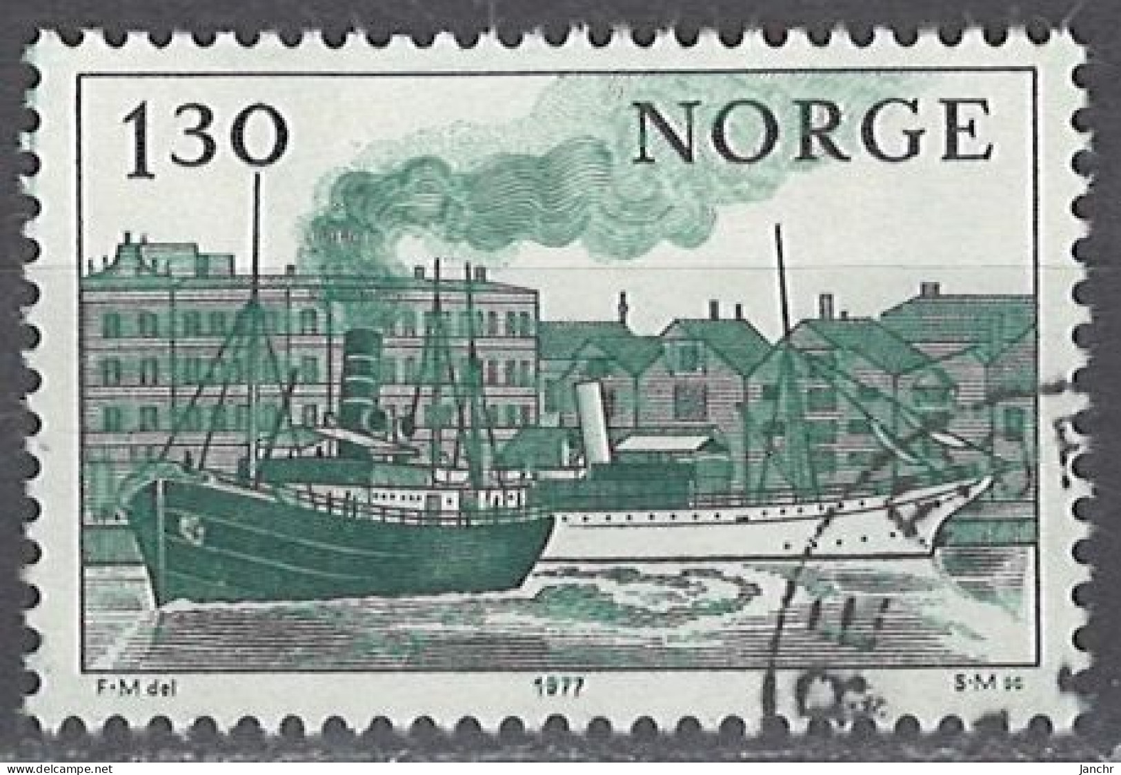 Norwegen Norway 1977. Mi.Nr. 749, Used O - Usati