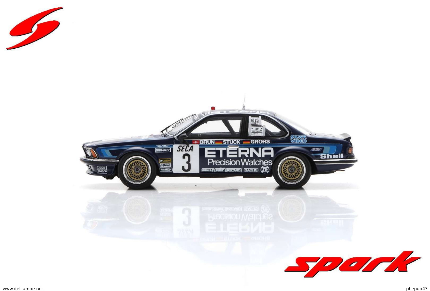 BMW 635 Csi - Schnitzer - 24h Spa 1983 #3 - Hans-Joachim Stuck/Walter Brun/Hans Grohs - Spark - Spark