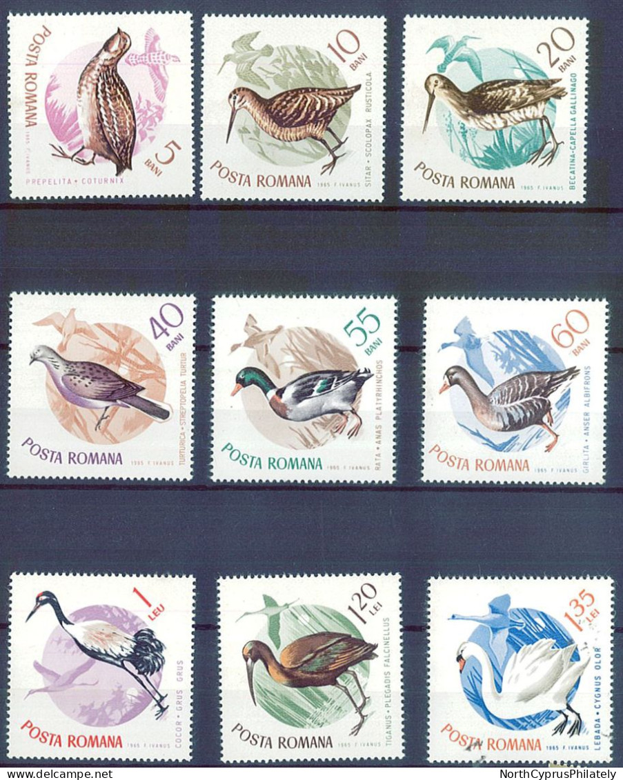 ROMANA 1965 Birds Pigeons, MNH - Marine Web-footed Birds