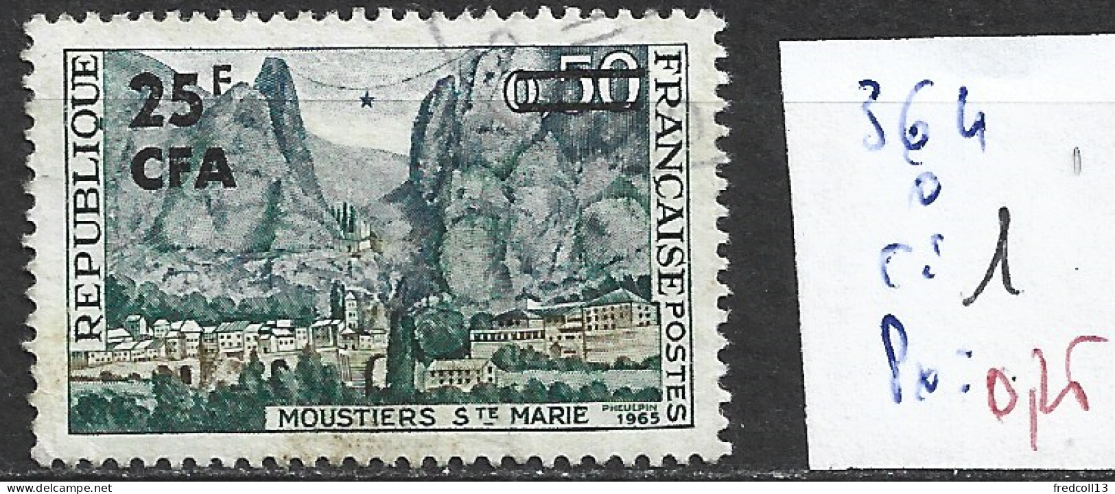 REUNION 364 Oblitéré  Côte 1 € - Used Stamps