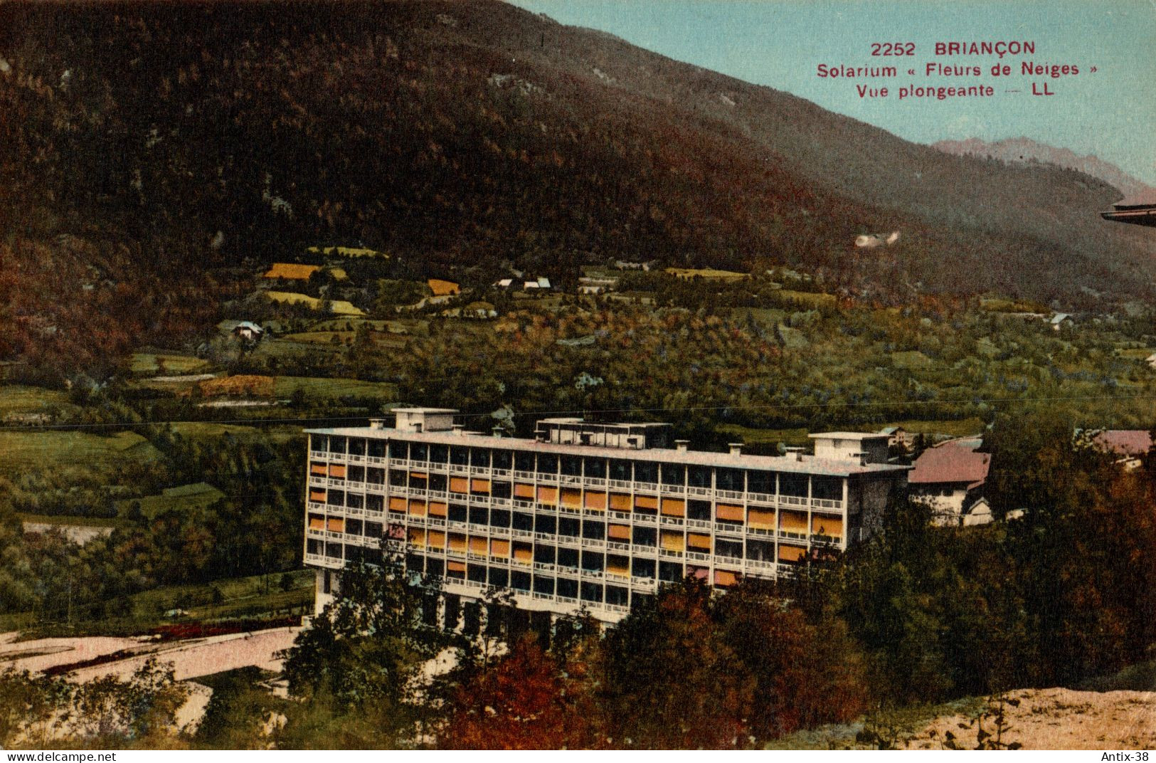 N42 - 05 - BRIANÇON - Haute-Alpes - Solarium "Fleurs De Neiges" - Vue Plongeante - Briancon