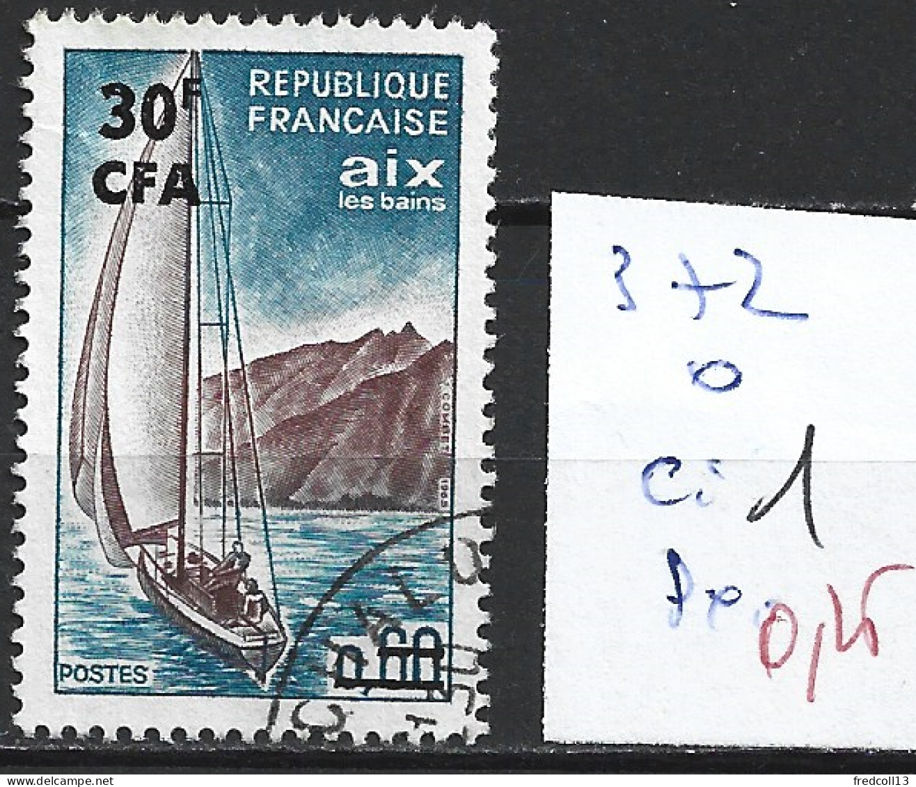 REUNION 372 Oblitéré Côte 1 € - Used Stamps
