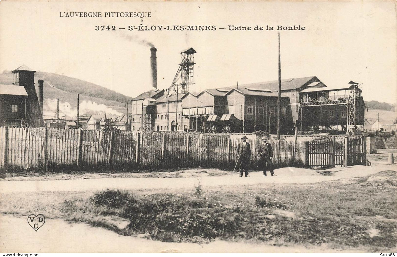 St éloy Les Mines * La Mine De La Bouble * Fosse Carrière Mines - Saint Eloy Les Mines