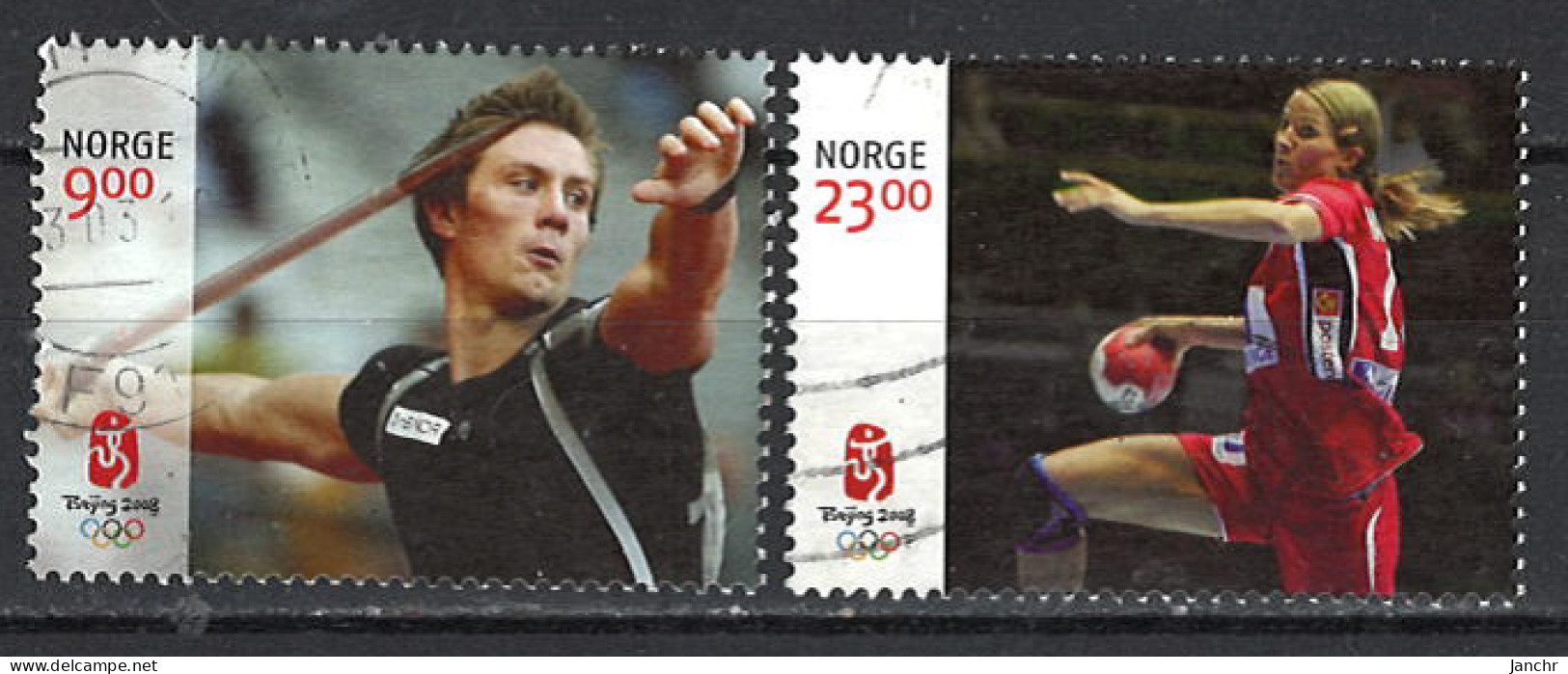 Norwegen Norway 2008. Mi.Nr. 1662-1663, Used O - Used Stamps