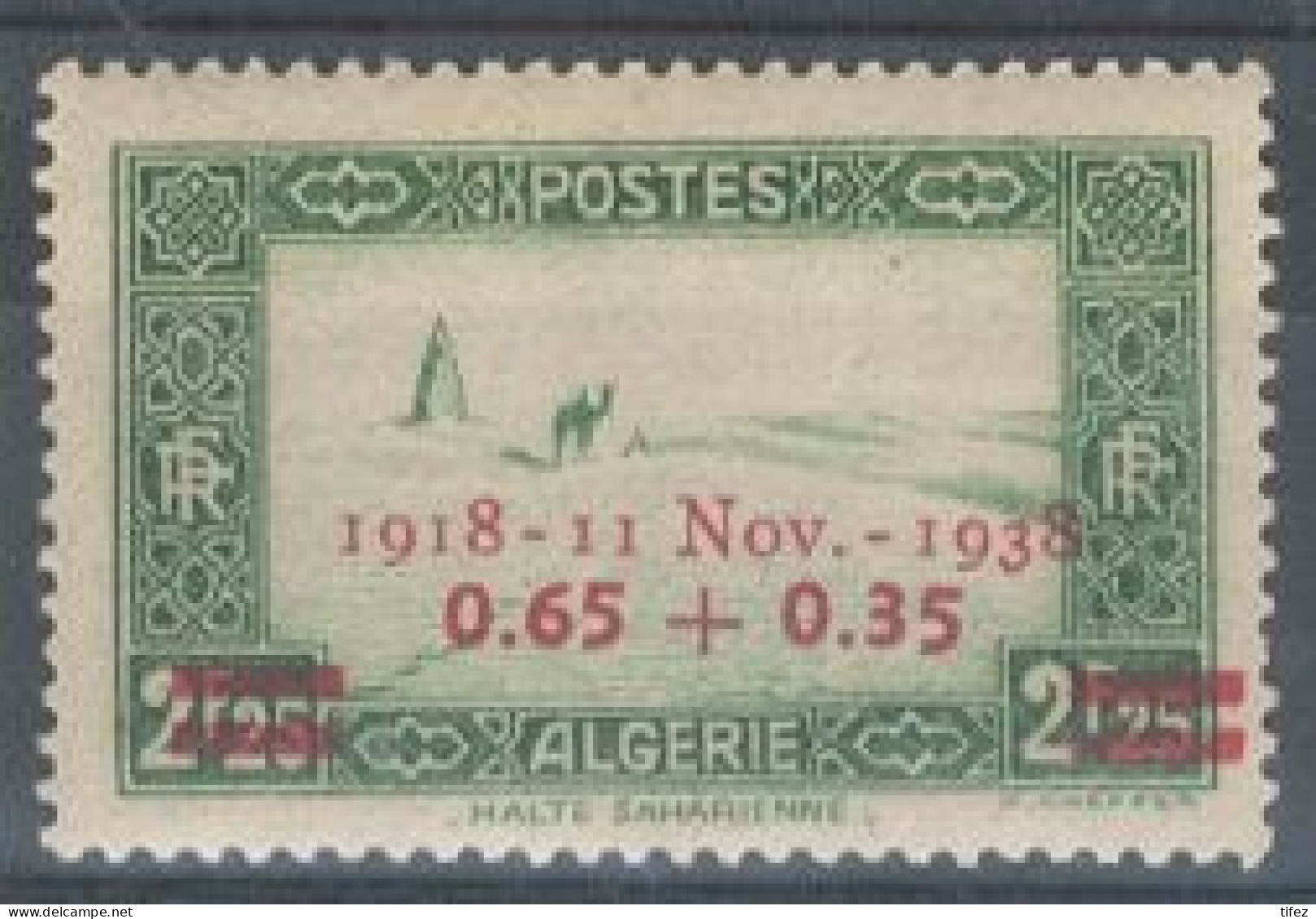 Année 1938-N°147 Neuf**MNH : Halte Saharienne : Surchargé - Neufs