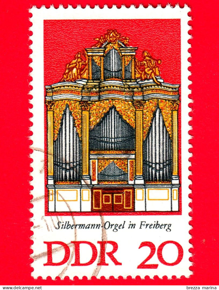 GERMANIA - DDR - Usato - 1976 - Organi Silbermann - Cattedrale, Friburgo - 20 - Gebraucht