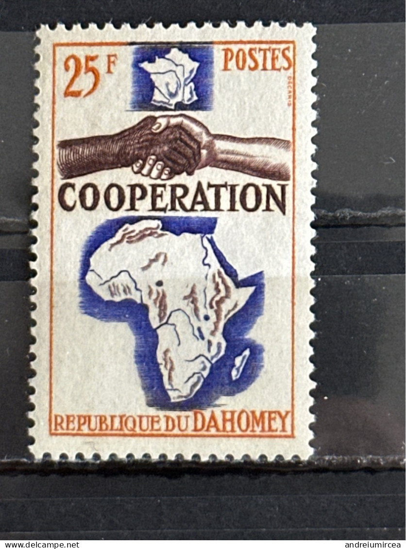 Dahomey 1964 Coopération France Africaine - Benin – Dahomey (1960-...)