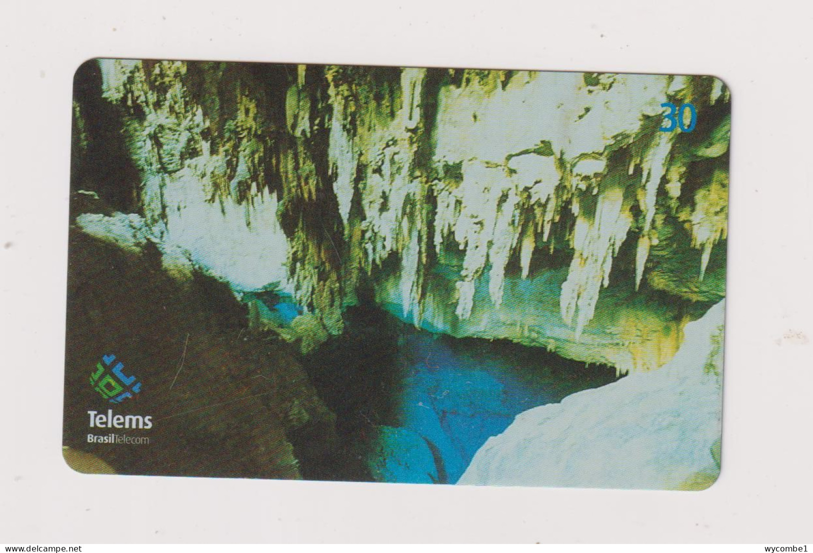 BRASIL - Cave Interior Inductive Phonecard - Brasile