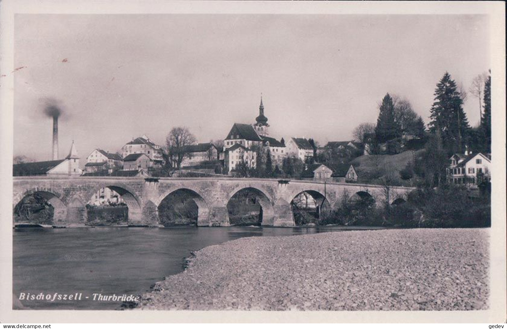 Bischofszell TG, Thurbrücke (6.6.1933) - Bischofszell