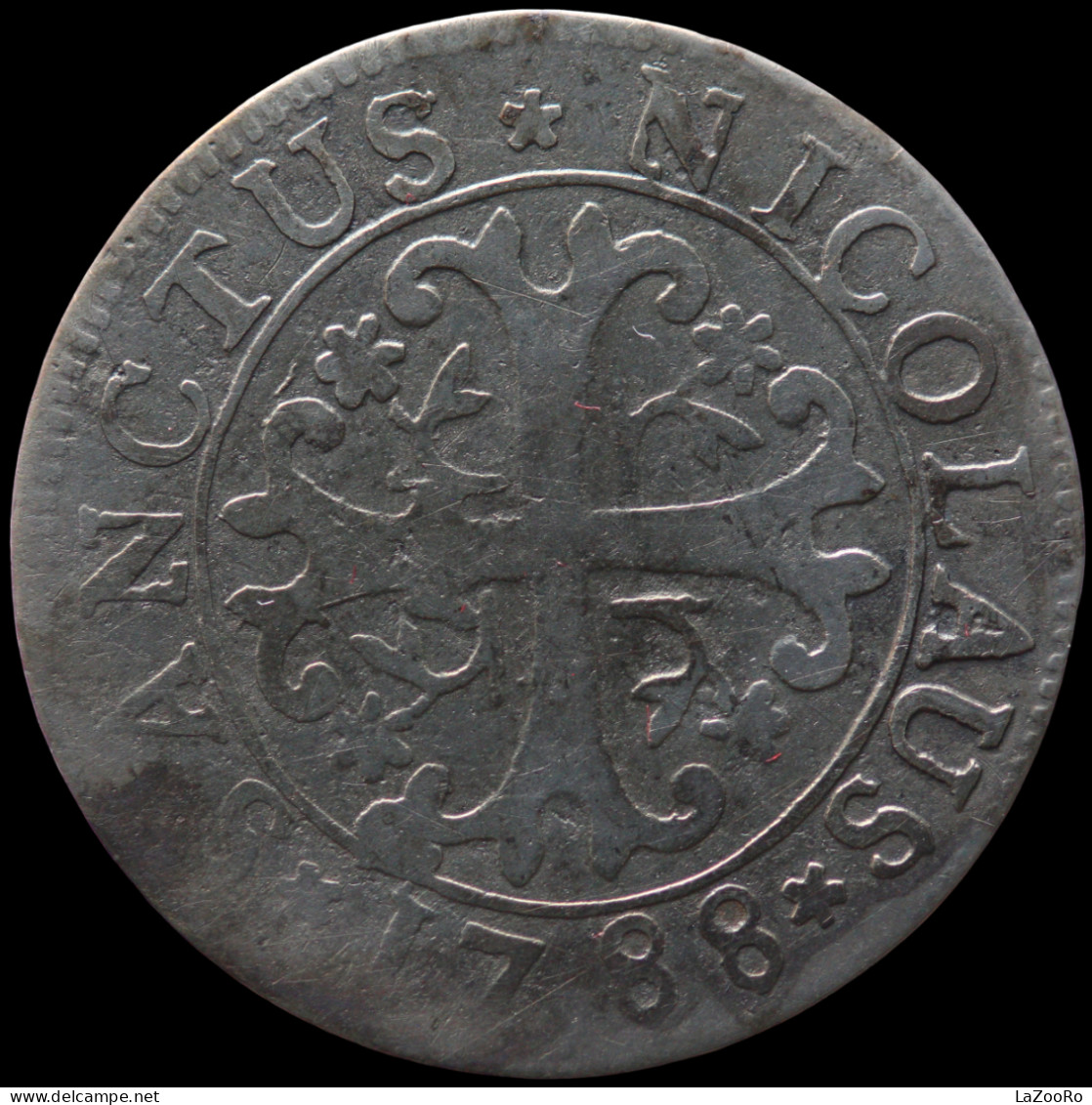 LaZooRo: Switzerland FREIBURG 2 Kreuzer 1788 VF - Silver - Freiburg